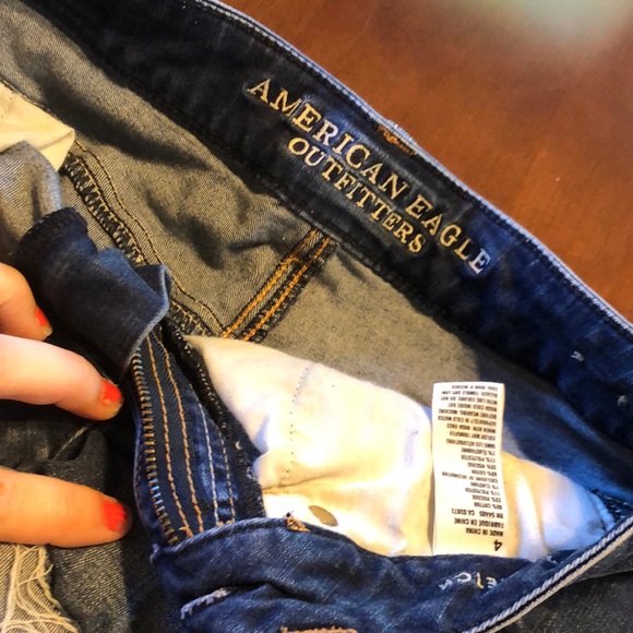 High waisted Jean shorts - Picture 3 of 3